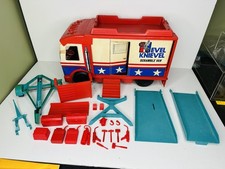 Evel Knievel Scramble Van 1973 Vintage With Accessories