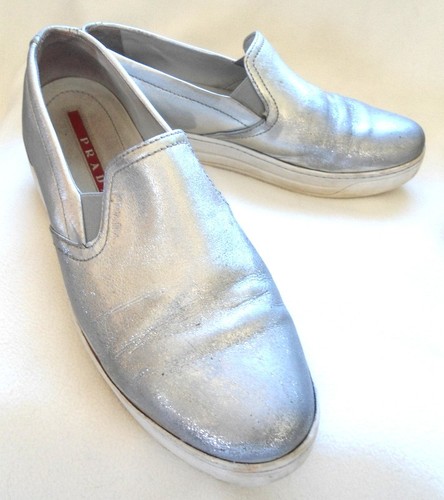 Prada womens silver - silver, on