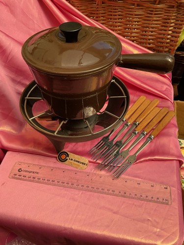 Vintage creuset dk brown - vintage, le