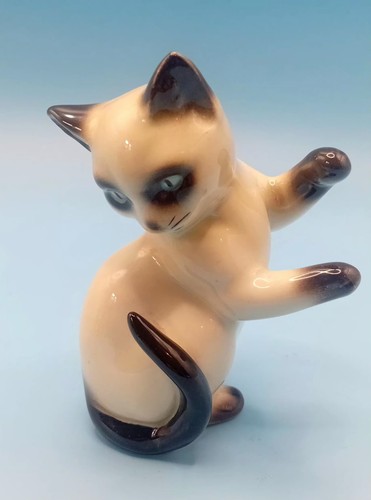 Vintage goebel siamese - siamese, cat