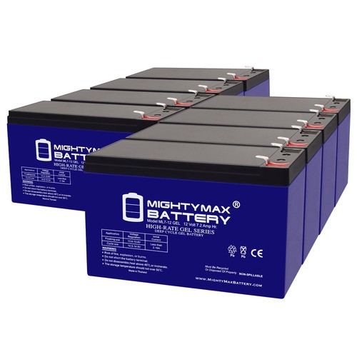 Mighty max 12v 7ah gel - 12v,