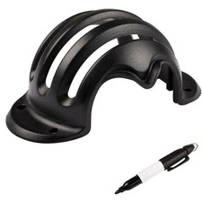 Black Golf Ball Liner Marker Pen Three Line Drawing Template Alignment Tool Kit