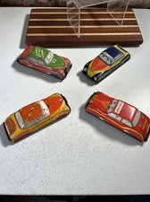 4x Vintage Gtp Tin Plate Toy