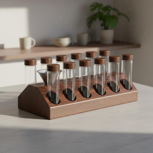 Pieces storage test tube - storage,