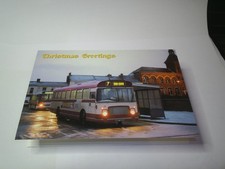Bristol RE 89 Bus Christmas post card by Daniel Hill