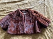 Vintage Genuine Mink Bolero