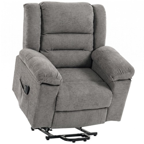 Grey riser recliner - grey, chair