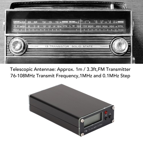 Stereo transmitter lcd - transmitter,