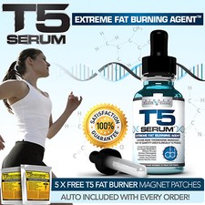 T5 FAT BURNERS SERUM XT-STRONGEST LEGAL SLIMMING / DIET / WEIGHT LOSS PILLS