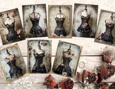8 Gothic Style Vintage Corsets