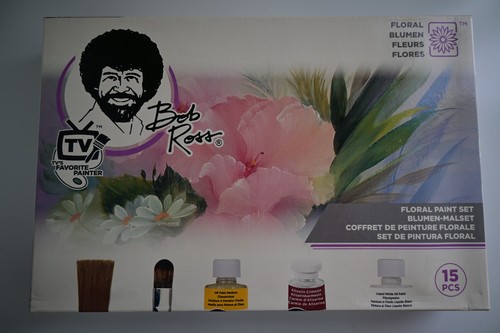Bob ross floral oil - oil, set