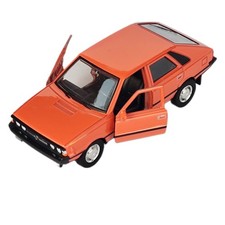 FSO Polonez 1500 MR78 Polish Car Model Toy Orange Diecast 1:34-1:39 Scale Welly