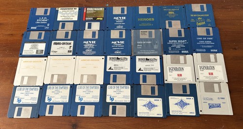20x commodore amiga games - games, on