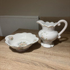 Maryleigh Pottery Blossom Bowl And Vase