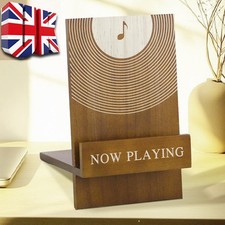 Vinyl LP Music Record Wooden