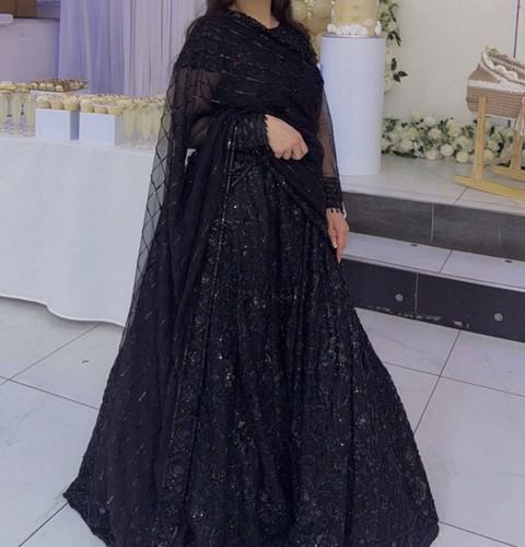Mongas black embroidered - mongas,