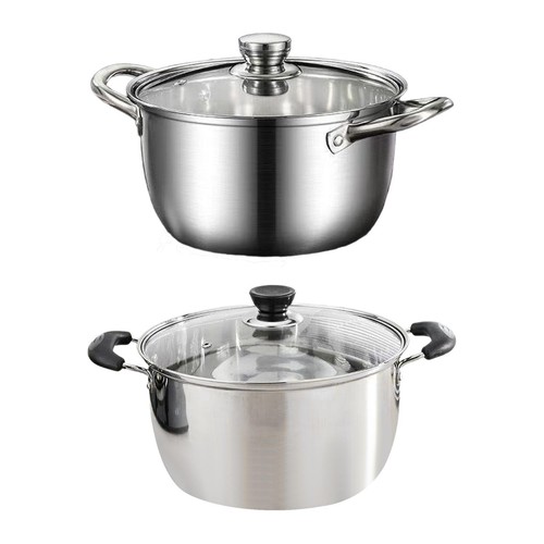 Stainless steel stock pot soup - steel,