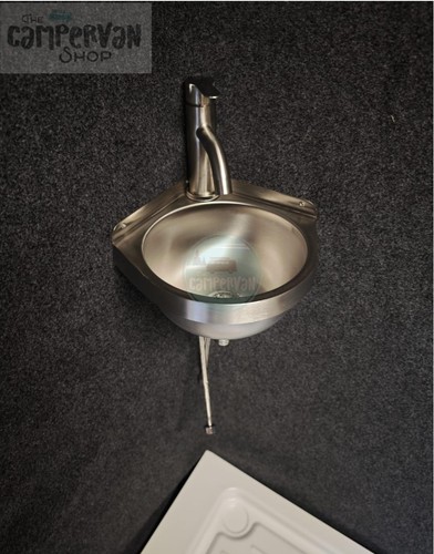Corner stainless sink - corner, +