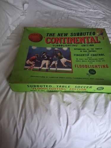 The new subbuteo - the,