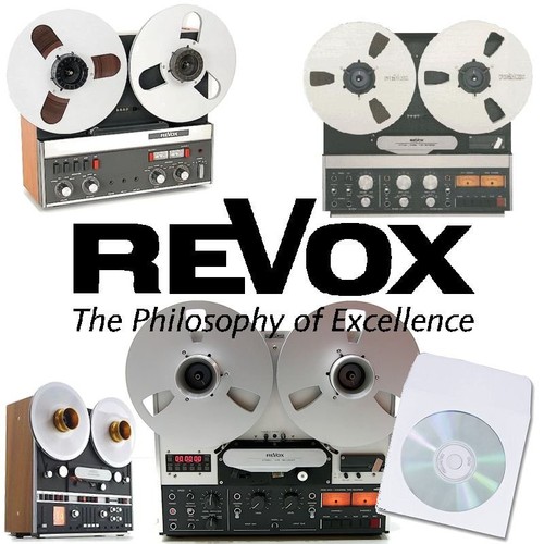 Revox tape recorder reel - , to