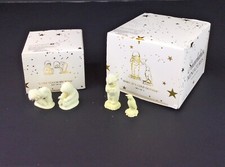 Dept 56 Snowbabies Miniatures Pewter Figurines Lot Of 2 Boxes Baby It’s Cold