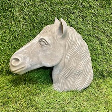 Horse Head Concrete Wall