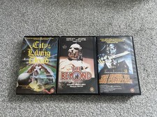 Lucio Fulci's Gates of Hell Trilogy VHS Big Box Releases X3 Videos 