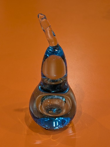 Vintage blue green murano - green,
