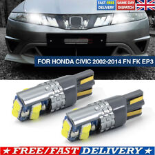 FOR HONDA CIVIC MK8 FN2 FK UK XENON WHITE LED Side Light Bulbs ERROR FREE Type R