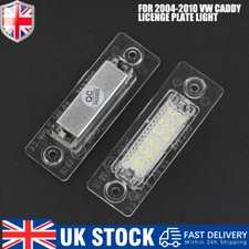 2x LED Rear Number Plate Lights For VW Transporter T5/T6 Caddy 3/4 Multivan Golf
