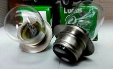 Fordson Super Power Major Dexta Headlight Headlamp Bulbs Gen OEM Lucas BPF x2