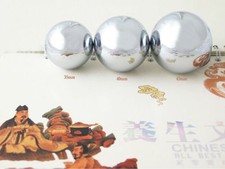 Baoding Balls Solid Stainless Steel 45mm 2pcs For Wrist Strengthening Relaxation