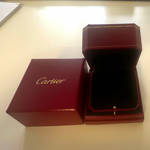 Cartier red leather - cartier,