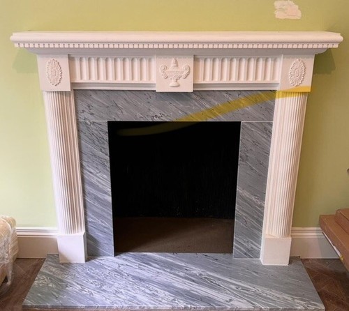 Regency plaster fire surround - regency,