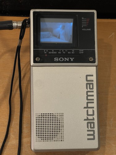 Sony watchman portable crt - watchman,