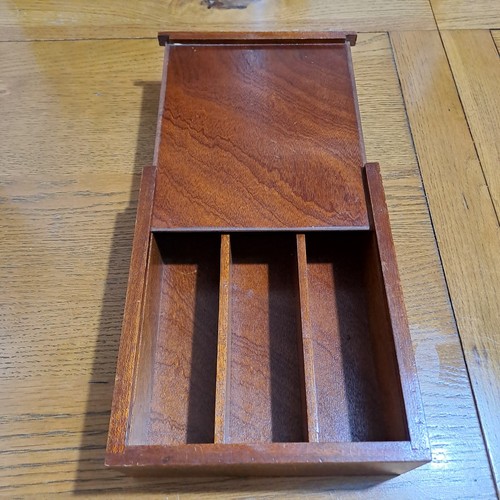 Vintage wood storage - storage, with