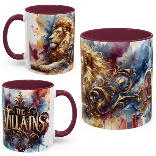 Aston villa lion mug claret - villa,