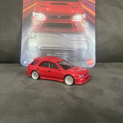 Hot wheels red - wheels, subaru