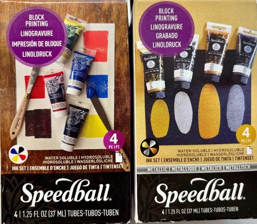 Speedball 4pc block printing - 4pc,