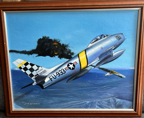 F86 sabre jet powered - sabre,