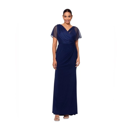 Betsy adam navy chiffon - betsy,