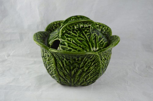 Vtg bordallo pinheiro cabbage - pinheiro,