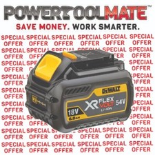 DeWalt DCB546 18v/54v FLEXVOLT XR 6.0Ah Li-ion Battery Pack Genuine