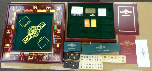 Franklin mint monopoly gold - franklin,
