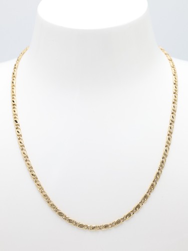 Gold figaro link chain 9ct - figaro,