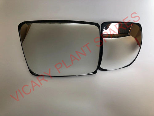 Manual split mirror - jcb, part