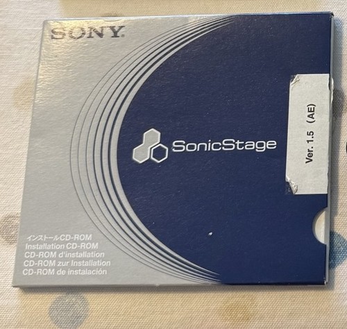 Sony sonicstage mini - sonicstage, disc