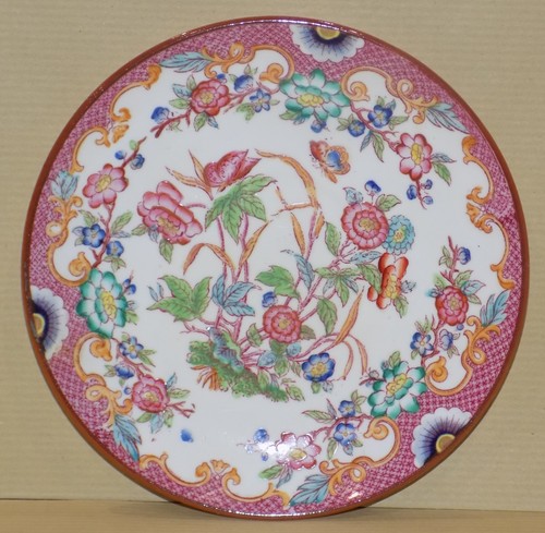 Antique porcelain saucer - antique,
