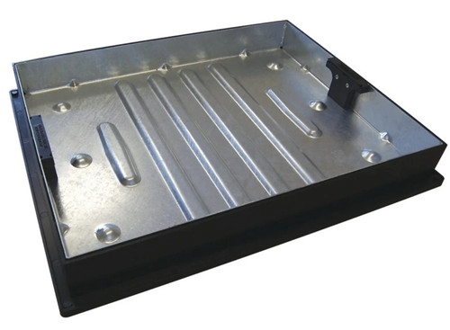 Recessed manhole drain cover - recessed,