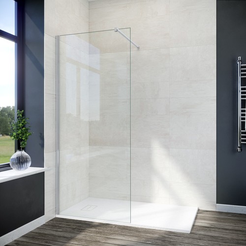 Walk shower enclosure - shower, and
